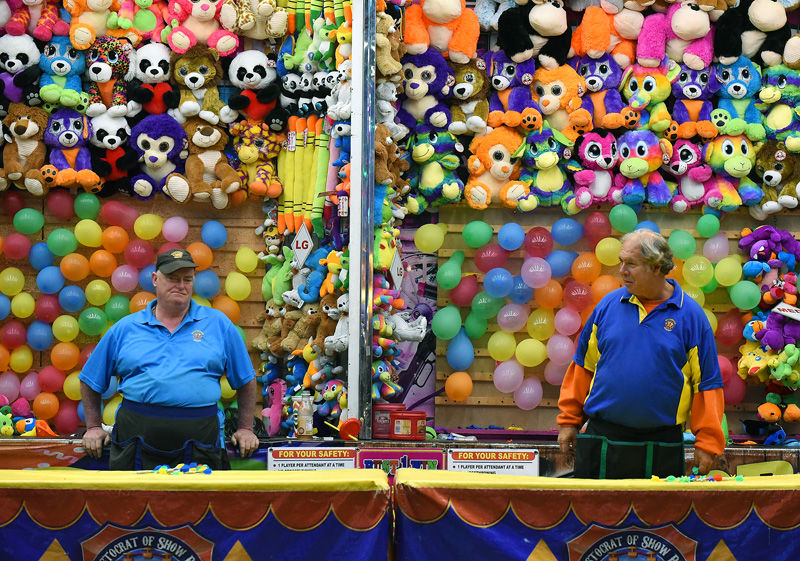 Tuesday night at the National Peanut Festival